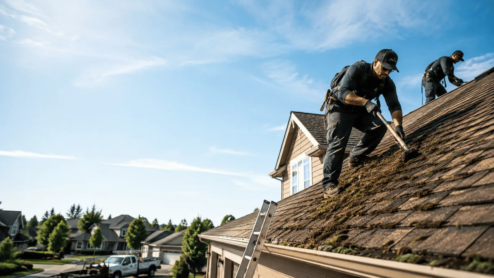 Roof Moss Removal in Skytop, PA near me